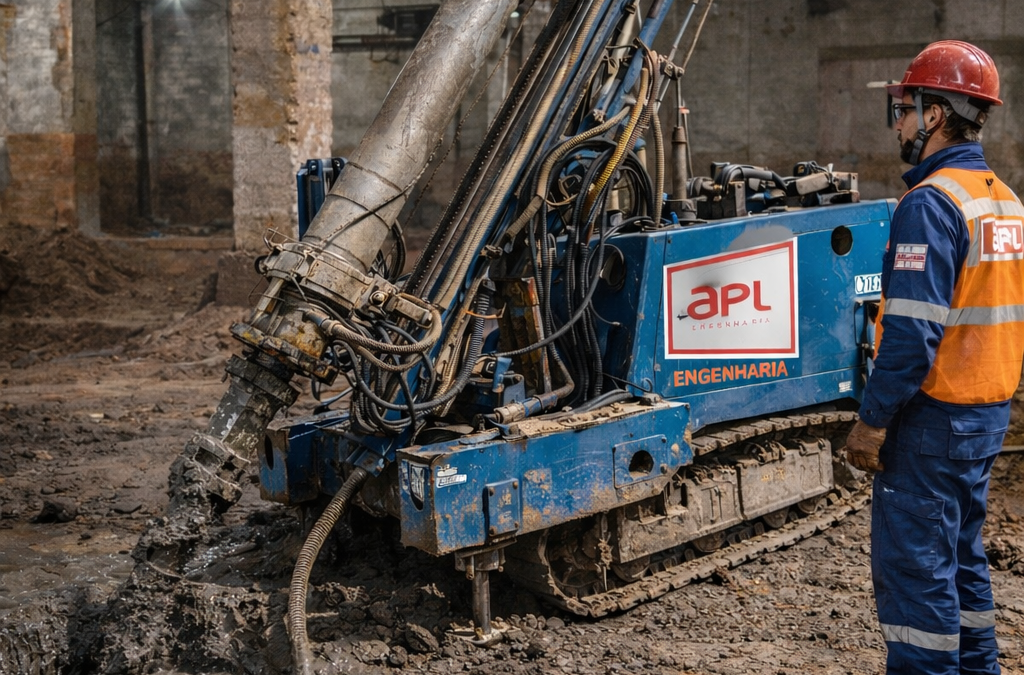 Reforço de Fundações em Edificações Existentes: quando a Estaca Raiz é a melhor solução