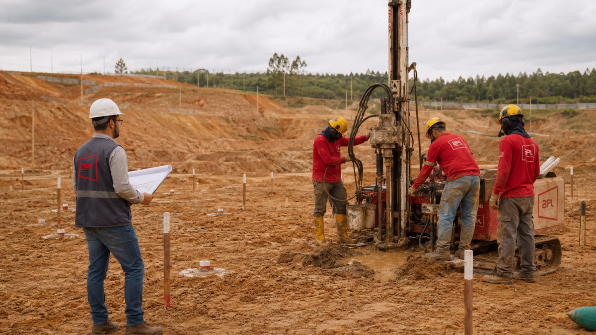 NBR 8036 e furos de sondagem: quando o mínimo normativo ainda deixa o projeto em baixa resolução